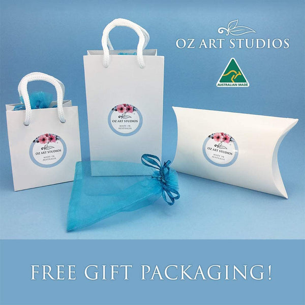 Aussie Bunch Australian Souvenir Clock, Australian Made Pewter Gift, Australian Seller, Australian Art