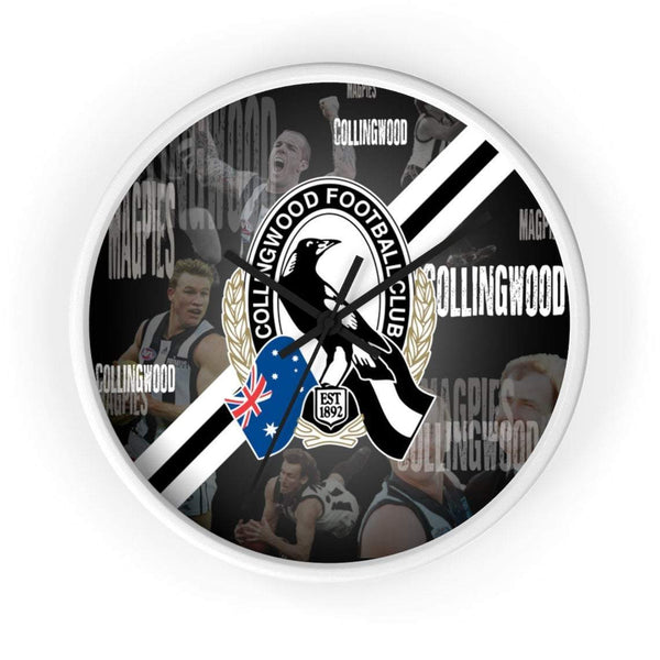 Collingwood AFL Magpies Legends Wall Clock