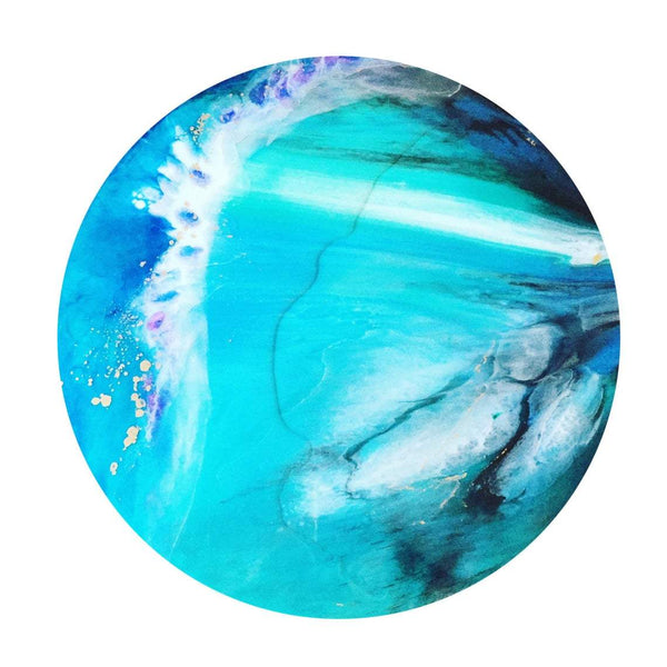 CUSTOM | Resin Art Painting Abstract Round Porthole
