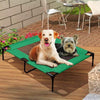 Image of PaWz Heavy Duty Pet Bed Trampoline Dog Puppy Cat Hammock Mesh  Canvas XL Green