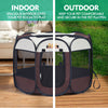 Image of PaWz Poratble Foldable 8 Panel Pet Playpen Puppy Dog Cat Play Pens Cage Tent