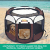 Image of PaWz Poratble Foldable 8 Panel Pet Playpen Puppy Dog Cat Play Pens Cage Tent