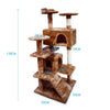 Image of PaWz Pet Cat Tree Scratching Post Scratcher Trees Gym House Condo Furniture Wood