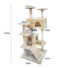 Image of PaWz Pet Cat Tree Scratching Post Scratcher Trees Pole Gym Condo Furniture Wood
