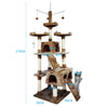 Image of PaWz 2.1M Cat Scratching Post Tree Gym House Condo Furniture Scratcher Tower