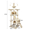Image of PaWz 2.1M Cat Scratching Post Tree Gym House Condo Furniture Scratcher Tower