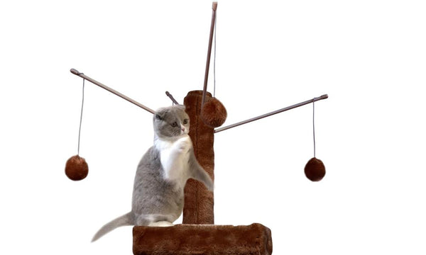 2.1M PaWz Pet Cat Tree Scratching Post Scratcher Trees Pole Gym Condo Furniture