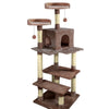 Image of PaWz 1.7M Cat Scratching Post Tree Gym House Condo Furniture Scratcher Tower