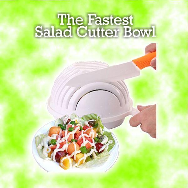 Kitchen Accessories - The Fastest Salad Cutter Bowl