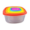 Image of Set of 7 Reusable Bowl Food Fresh Keeping Sealing Lid Container Cover Plastic AU