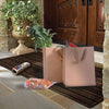 Image of 50x Brown Paper Bag Kraft Eco Recyclable Gift Carry Shopping Retail Bags Handles