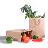 Image of 50x Brown Paper Bag Kraft Eco Recyclable Gift Carry Shopping Retail Bags Handles