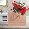 Image of 50x Brown Paper Bag Kraft Eco Recyclable Gift Carry Shopping Retail Bags Handles