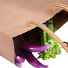 Image of 50x Brown Paper Bag Kraft Eco Recyclable Gift Carry Shopping Retail Bags Handles
