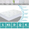 Image of DreamZ Fully Fitted Waterproof Breathable Bamboo Mattress Protector Double Size