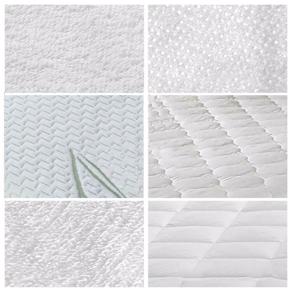 DreamZ Fitted Waterproof Bed Mattress Protectors Covers Single