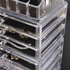 Image of Cosmetic 7/8//9/10/11 Drawer Makeup Organizer Storage Jewellery Box Acrylic