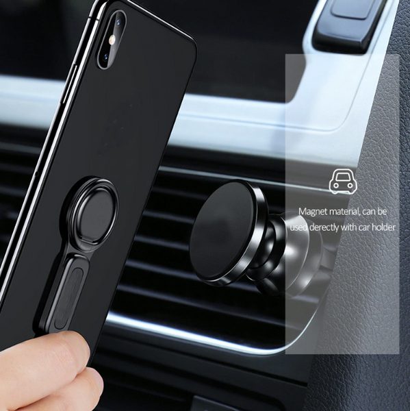 Multi-Function Ring Holder 3.5mm Audio Charging Adapter For IPhone