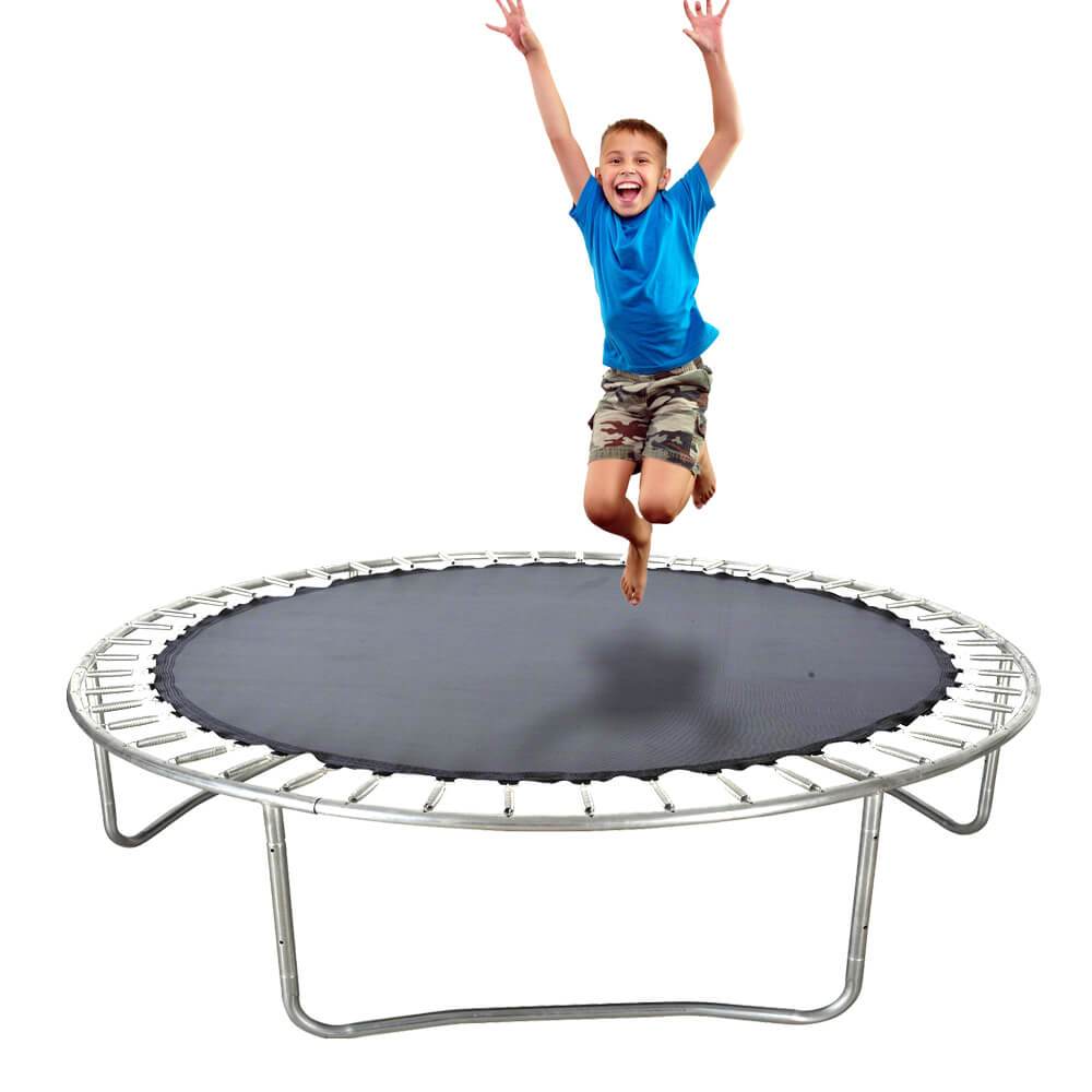 12 FT Kids Trampoline Pad Replacement Mat Reinforced Outdoor Round Spring Cover