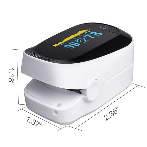 Portable Oximeter Oxygen Monitor with a lanyard - Two Colors Available