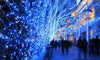 Image of 6x4M 800 LED String Fairy Light Net Mesh Curtain Xmas Wedding Party Cool White