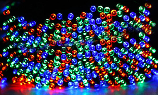 52M 500LED String Solar Powered Fairy Lights Garden Christmas D?cor Multi Colour