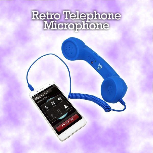 Phone Accessories - Retro Telephone Microphone