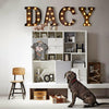 Image of LED Metal Number Lights Free Standing Hanging Marquee Event Party D?cor Number 2
