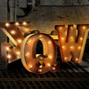 Image of LED Metal Number Lights Free Standing Hanging Marquee Event Party D?cor Number 3