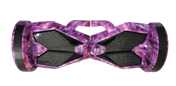 Lamborghini Style Hoverboard 8” – Purple Galaxy Style + LED lights [Free carry bag & Bluetooth]