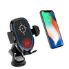 Image of Automatic Clamping Qi Charging Suction Mount A Desktop Mount And An Air Vent Mount Phone Holder