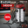 Image of Spector 1400W 30L 3in1 Wet Dry Vacuum Cleaner Blower Industrial Bagless Drywall