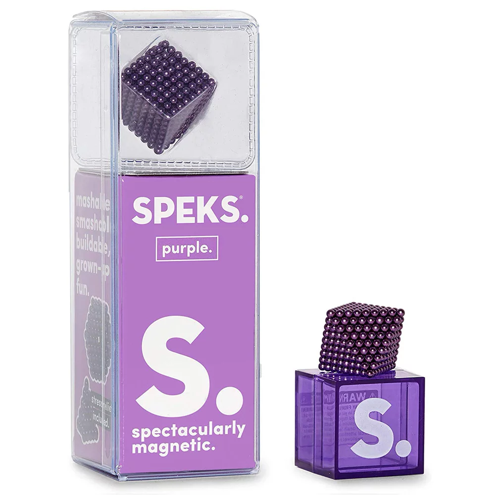 Speks 2.5mm Spectacularly Magnetic Balls Purple NEW