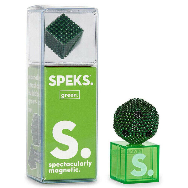 Speks 2.5mm Spectacularly Magnetic Balls Green NEW