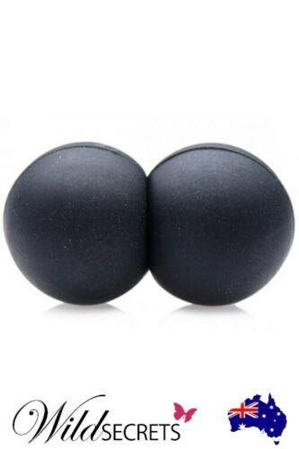 NEW Master Series Silicone Magnetic Balls (2 Pack), Nipple Stimulator, Sex Toy