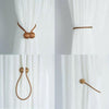 Image of Magnetic Ball Curtain Tiebacks Tie Backs Hooks for Clothing Home Textiles DIY