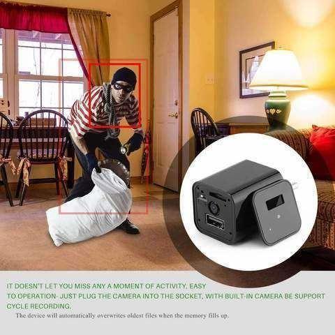 Security Camera - Full 1080P HD Hidden USB Spy Camera