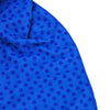 Image of Blue Non-slip Yoga Towel Mat Eco-friendly Large Blanket And Mesh Carry Bag
