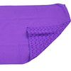 Image of Purple Non-slip Yoga Towel Mat Eco-friendly Large Blanket And Mesh Carry Bag