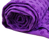 Image of Purple Non-slip Yoga Towel Mat Eco-friendly Large Blanket And Mesh Carry Bag