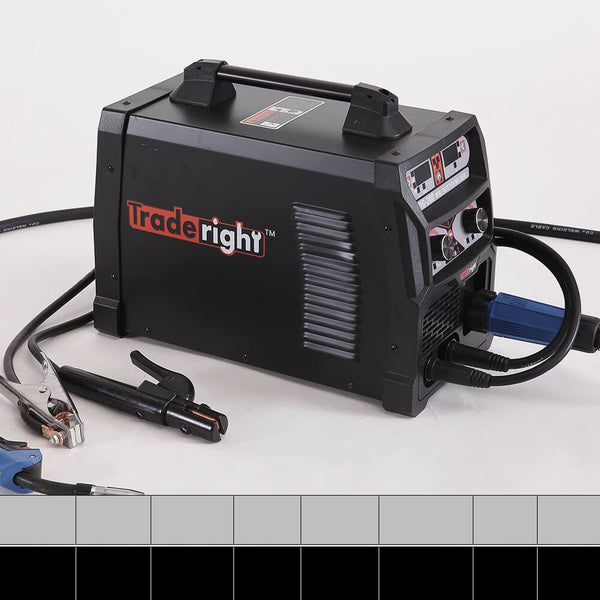 Traderight 200Amp Welder MIG ARC MAG Welding Machine Gas / Gasless Portable